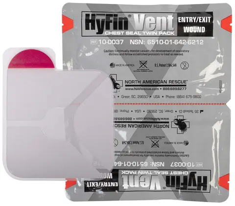 Hyfin Vent Chest Seal Twin Pack