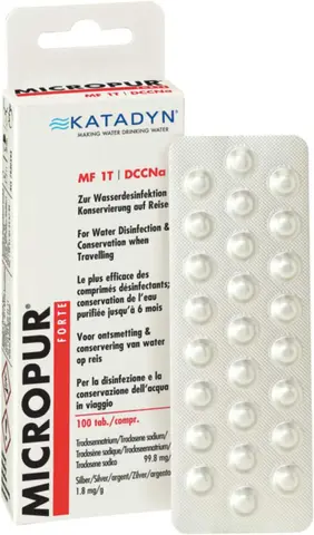 Katadyn Micropur Forte MC 1T (100 pastillas)