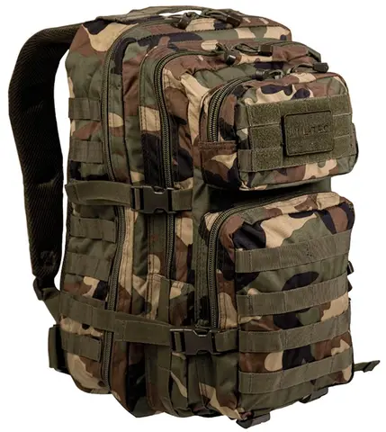 Mil-Tec US Assault grande Woodland 36L