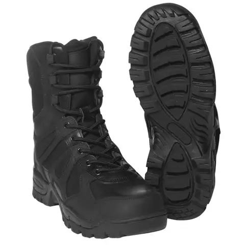 Botas Mil-Tec Tactical Side Zip - Negras